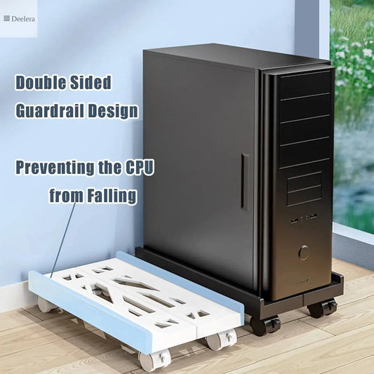 ZJ-04 CPU Holder – Adjustable Under Desk Mount for PC Tower, Under Desk Holder Deelera