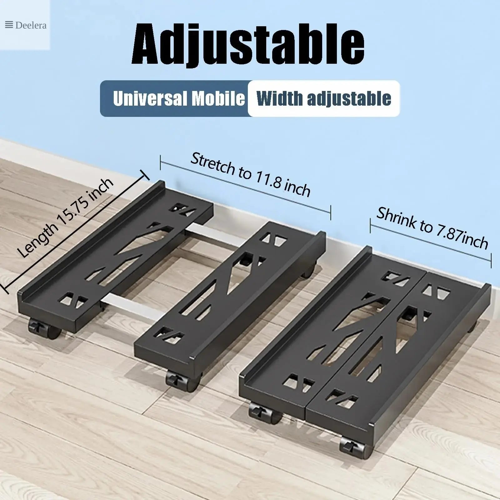 ZJ-04 CPU Holder – Adjustable Under Desk Mount for PC Tower, Under Desk Holder Deelera