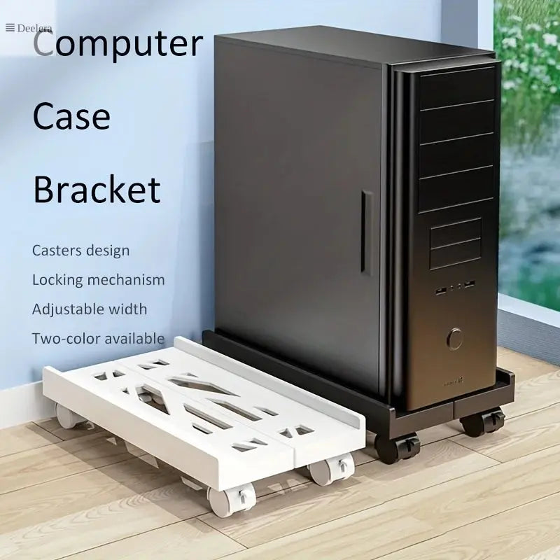 ZJ-04 CPU Holder – Adjustable Under Desk Mount for PC Tower, Under Desk Holder Deelera