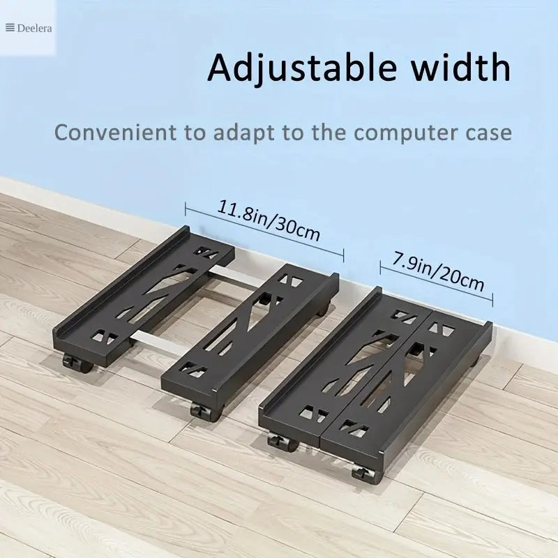 ZJ-04 CPU Holder – Adjustable Under Desk Mount for PC Tower, Under Desk Holder Deelera