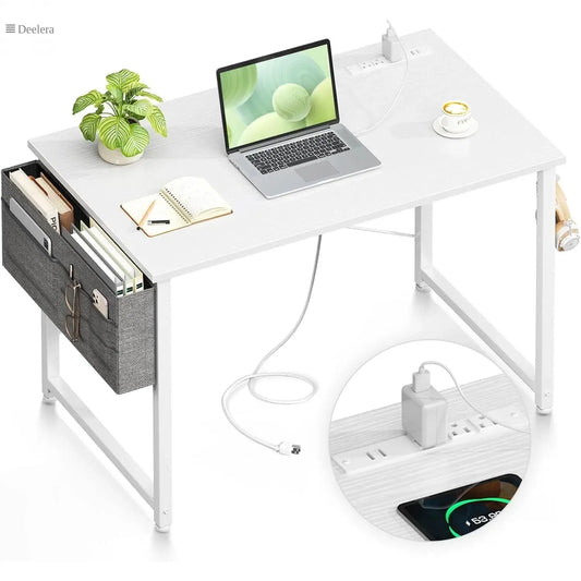 Ergonomic Study Desk – Adjustable, Spacious & Perfect for Work or Study Deelera