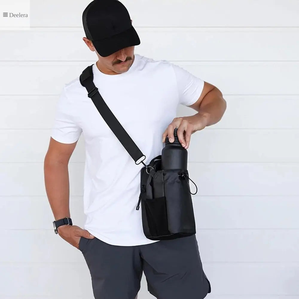Magnetic Water Bottle Bag for Gym Deelera